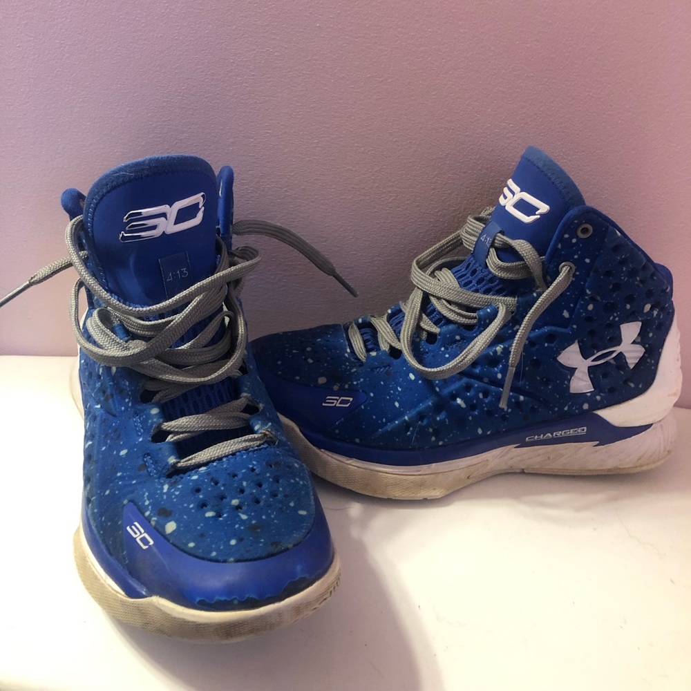 Custom Boys Curry Shoes